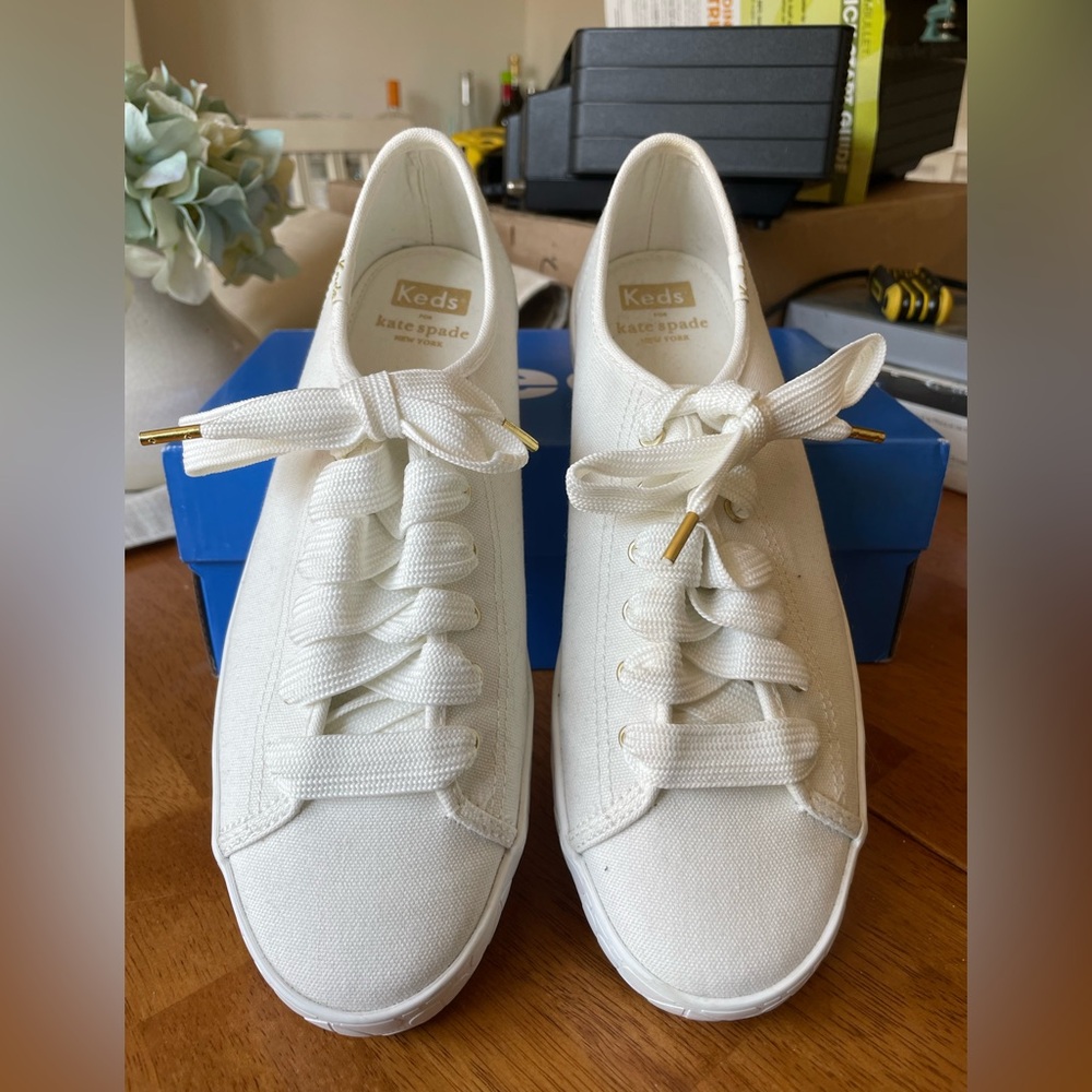 Keds for Kate ♠️ Spade Canvas Sneakers - Picture 2 of 7